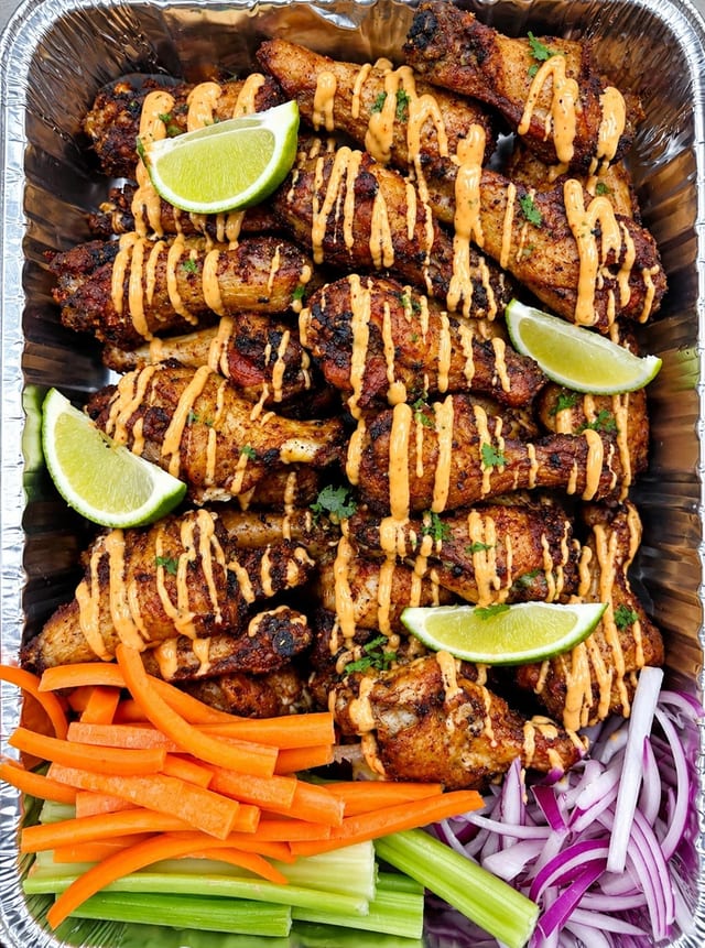 Chicken Wings Party Tray.