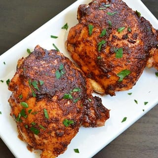 Smoky Chipotle Rub Boneless Thighs