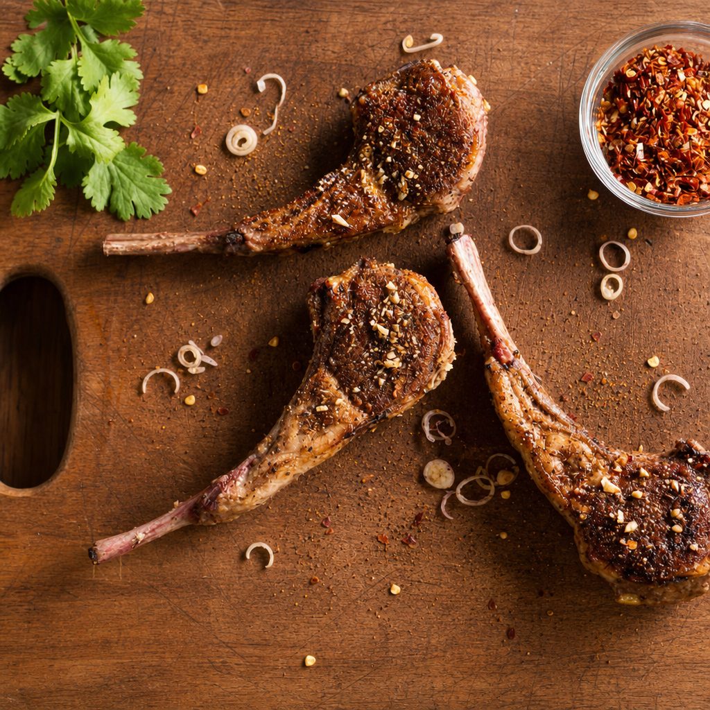Rogan Josh Mutton Chop  (4 pcs).
