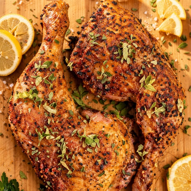 Peri Peri Chicken Leg Quarter [2 pcs].
