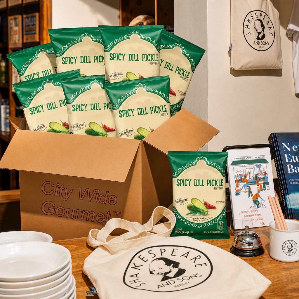 Miss Vickie S® Spicy Dill Pickle Kettle Cooked Potato Chips.