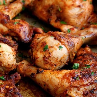 Peri-peri Drumsticks (6 Pieces) with Fries