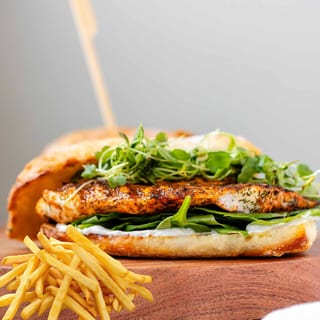 Combo: Italian Herb Chicken Sandwich with Fries